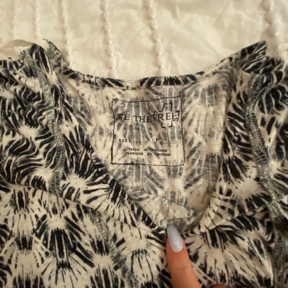 We The Free cold shoulder tee by Free People - Picture 9 of 9